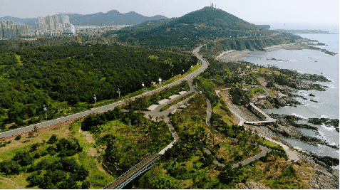 青岛西海岸蓝色海湾工程